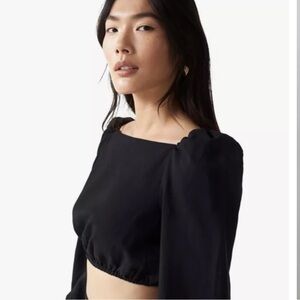 NWT! & other stories black crop top